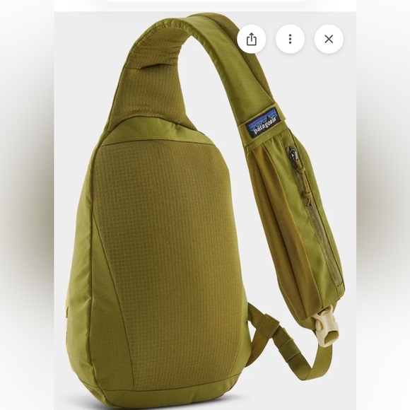 Patagonia Atom Sling Bag 8L: graze green - Picture 2 of 5